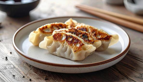 餃子 餃子の写真