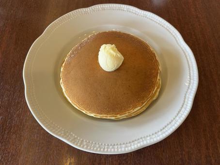 ホットケーキ ホットケーキ,パンケーキ,バターの写真素材