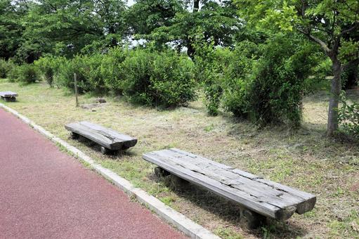 ベンチ ベンチの写真