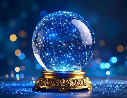 水晶玉 水晶玉の写真