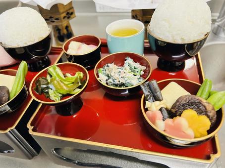 Photo, the spirit, offering a meal, support, 