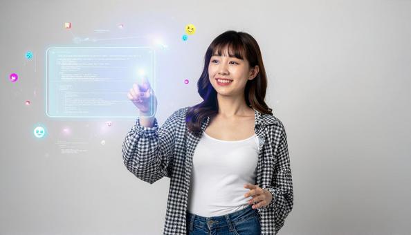 近未来のイメージの写真