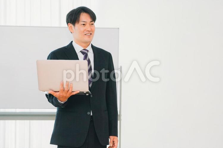 会議室にいるビジネスマン セミナー,説明会,講習会の写真素材