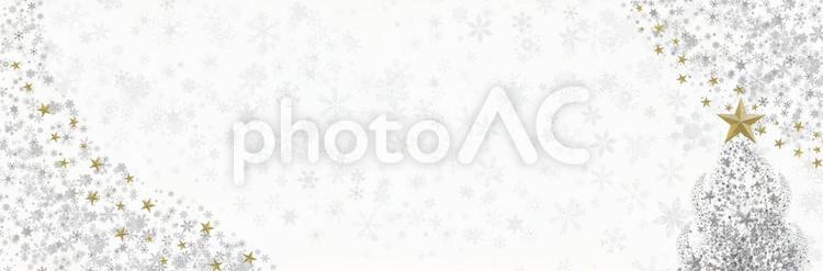星のクリスマスオーナメントのキラキラ素材 クリスマス,星,クリスマスツリーの写真素材