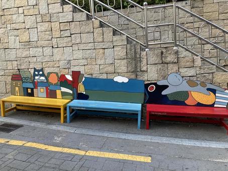 釜山　甘川村 風景,街並み,韓国の写真素材