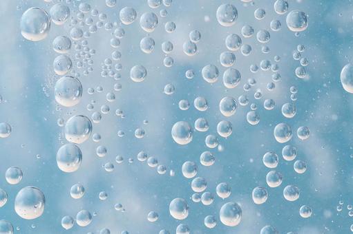 水滴が並ぶクールな抽象テクスチャー 水滴,水,しずくの写真素材