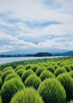 河口湖 河口湖 河口湖,富士河口湖,湖の写真素材