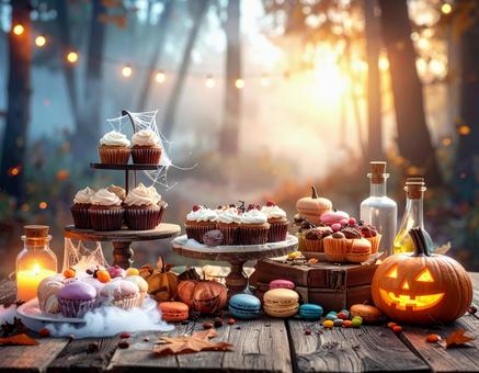 森の中のハロウィンパーティ 3 森の中のハロウィンパーティ 3の写真