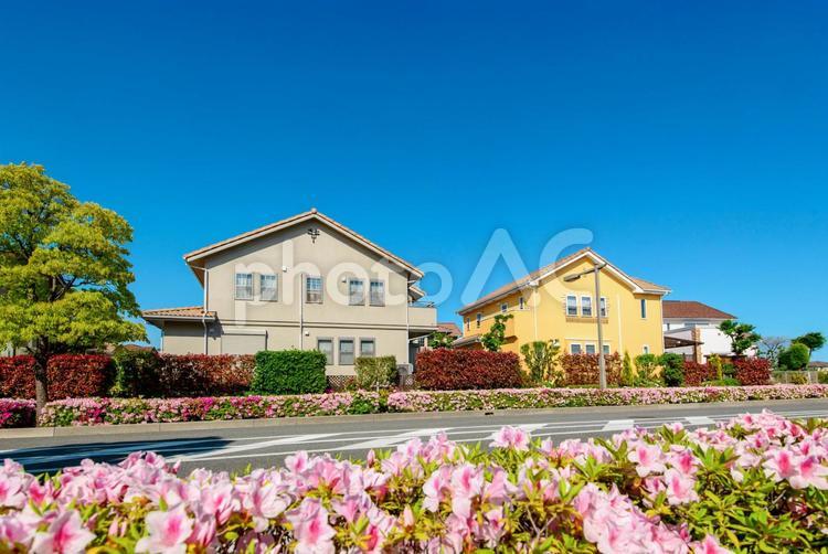住宅のイメージ 住宅,家,戸建ての写真素材