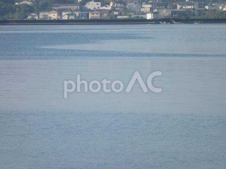 浪模様 静かな海,公園,釣りの写真素材
