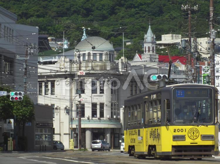 函館旧丸井今井百貨店　函館十字街 函館旧丸井今井百貨店,函館十字街,函館旧繫華街の写真素材
