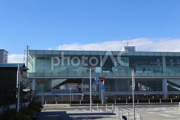 日立駅前 タクシー,タクシー乗り場,バスターミナルの写真素材