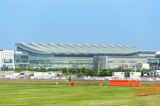 大田区 羽田空港第3ターミナル(東京) 大田区 羽田空港第3ターミナル(東京) 東京都,大田区,羽田空港の写真素材