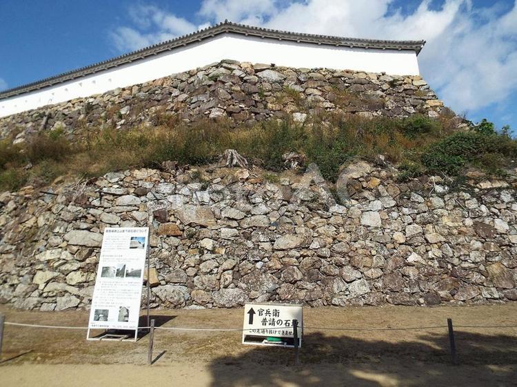 【風景写真】姫路城の風景 姫路城,世界遺産,国宝の写真素材