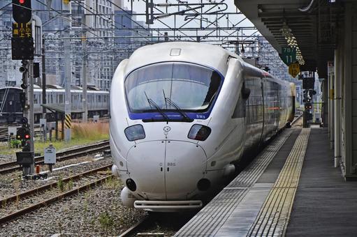 885系 ソニック 885系 ソニック 鉄道,電車,ディーゼルカーの写真素材