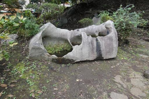 野毛山公園の岩1 横浜,野毛山,岩の写真素材