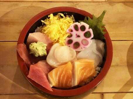 海鮮丼 海鮮丼の写真