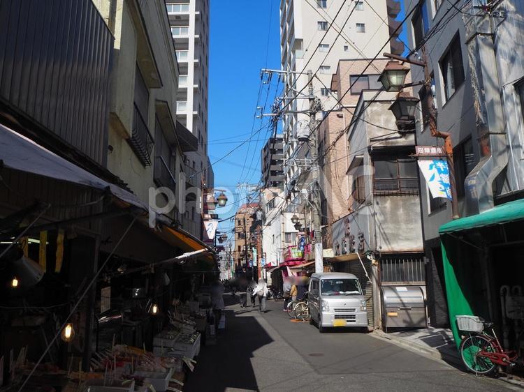 田端銀座商店街（東京都・北区） 田端銀座商店街,駒込,谷田川通りの写真素材