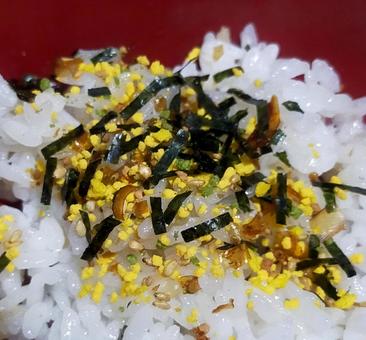 ふりかけ ご飯 ふりかけ ご飯 ふりかけ,のりたま,海苔の写真素材