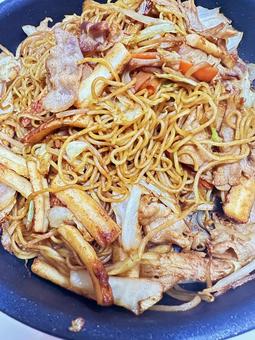 焼きそば 焼きそば 焼きそば,焼そば,焼き蕎麦の写真素材