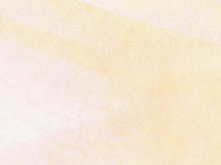 和紙 うすだいだいに重ねた淡い黄色 和紙 うすだいだいに重ねた淡い黄色 和紙,紙,背景の写真素材
