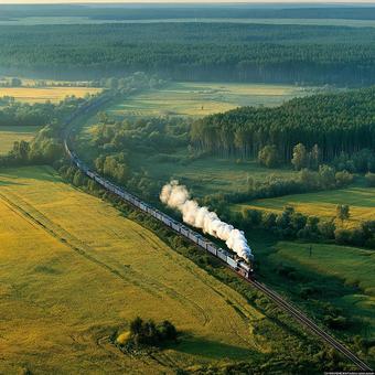 旅情を誘う鉄道の風景 旅情を誘う鉄道の風景の写真