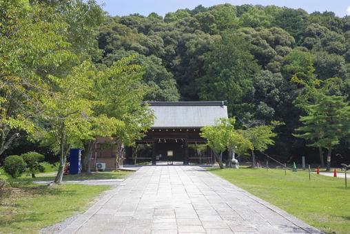 日本の京都 豊国廟にある拝殿 日本の京都 豊国廟にある拝殿 豊国廟,京都,豊臣秀吉の写真素材