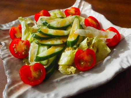 野菜サラダ サラダ,ダイエットレシピ,副菜の写真素材