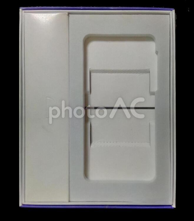 スマホの箱　デジタル機器関連写真 スマホ,箱,パッケージの写真素材