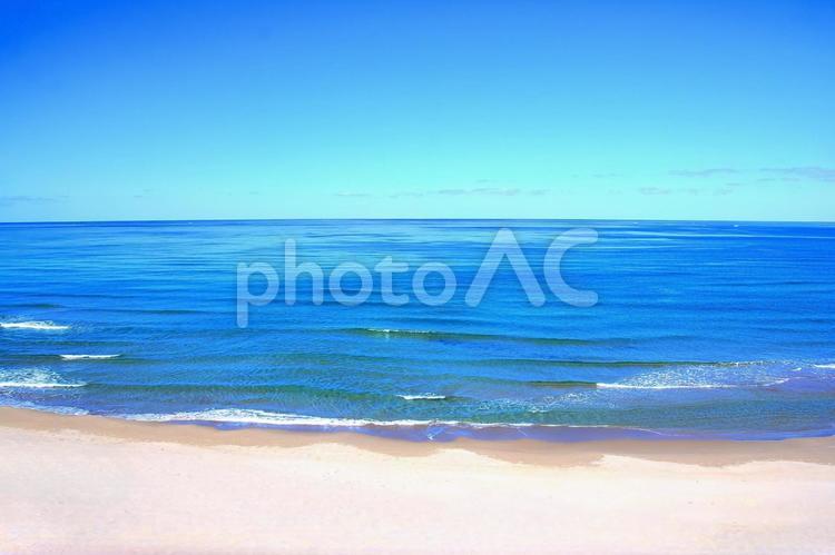 秋の山陰の海・日本海 海,日本海,海景の写真素材