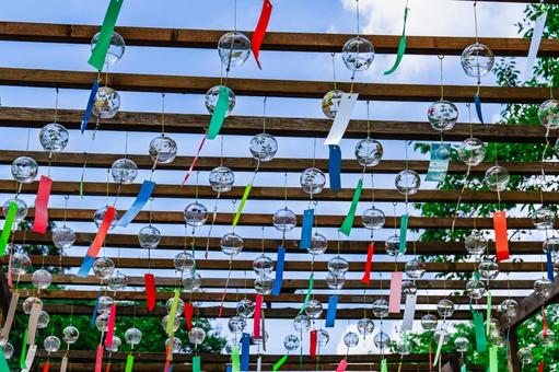 風鈴祭り 風鈴祭り 風鈴,夏,ふうりんの写真素材