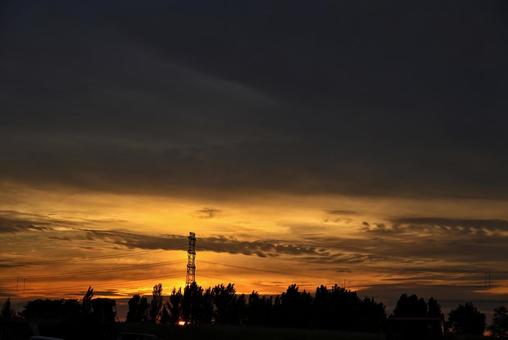 夕焼け 2025/7/31 夕焼け 2025/7/31の写真
