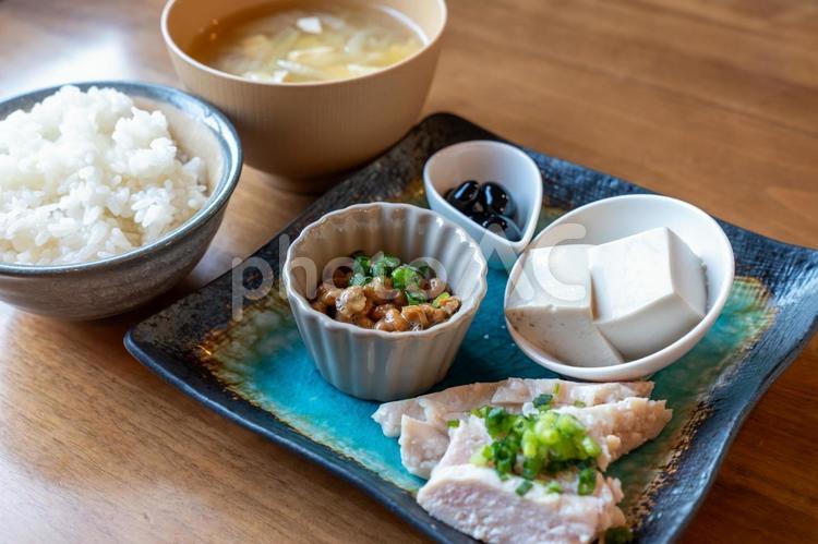 美味しそうな和風朝食 食べ物,和食,食事の写真素材