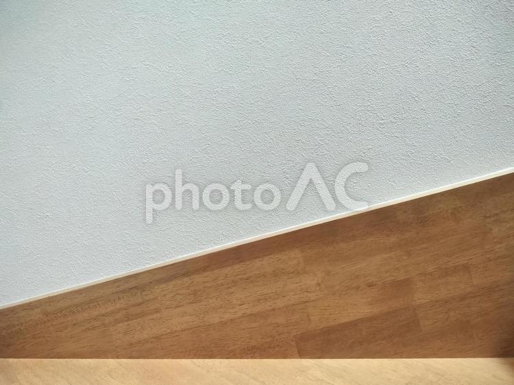 階段 フローリング,巾木,幅木の写真素材