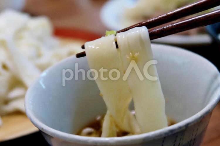 冷やしほうとう8 冷やしほうとう,おざら,ほうとうの写真素材