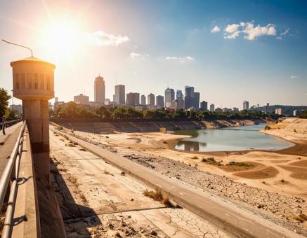 地球温暖化イメージの写真