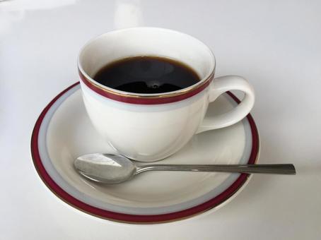 Photo, black coffee, tea time, a coffee shop, 