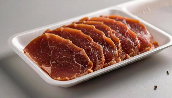 トレーに入った国産豚肉 生姜焼き用 トレーに入った国産豚肉 生姜焼き用の写真