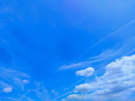 爽やかな青空 爽やかな青空 青空,晴天,晴れの写真素材