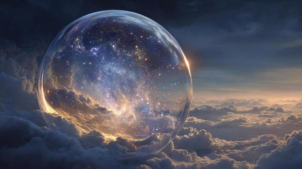 夢のような空と宇宙の融合の写真