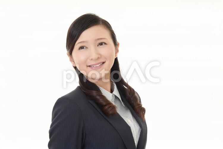 笑顔のビジネスウーマン 女性,ビジネスウーマン,女の写真素材