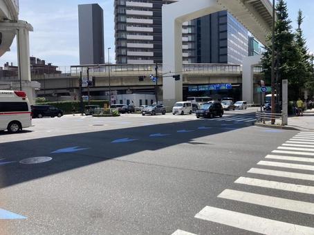 交差点 交差点の写真