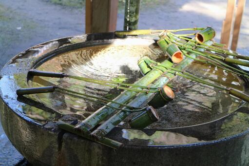 手水舎 手水舎の写真