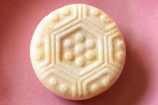 小豆最中アップ 小豆最中アップの写真