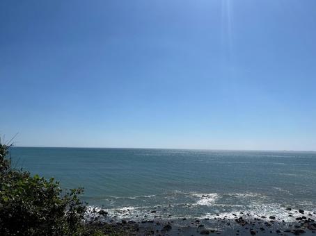 空と海3の写真