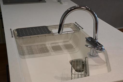 シンク キッチン,シンク,水栓の写真素材