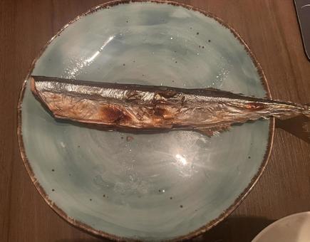秋刀魚 秋刀魚 秋刀魚,サンマ,焼き魚の写真素材