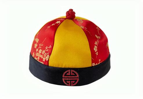 帝王帽 帝王帽,帽子,唐装の写真素材