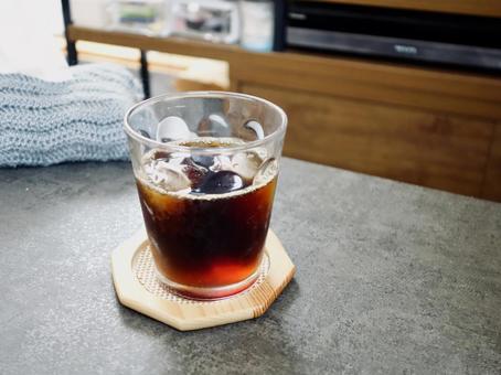 アイスコーヒー アイスコーヒー アイスコーヒー,飲み物,氷の写真素材