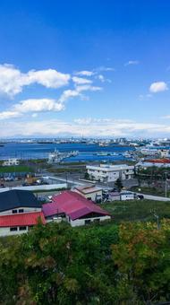 米町公園からの眺め（釧路市） 米町公園,釧路市,展望台の写真素材